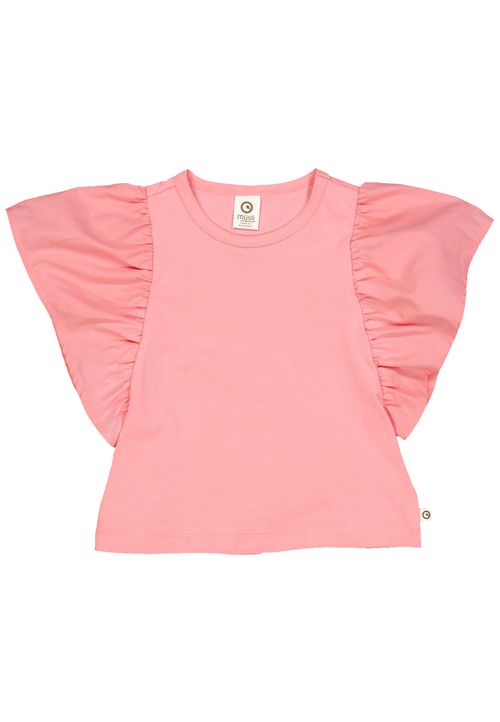 Müsli by Green Cotton T-Shirt Unifarben rosa 104