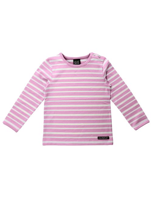 Villervalla Langarmshirt Streifen flamingo 98 (2-3 Jahre)