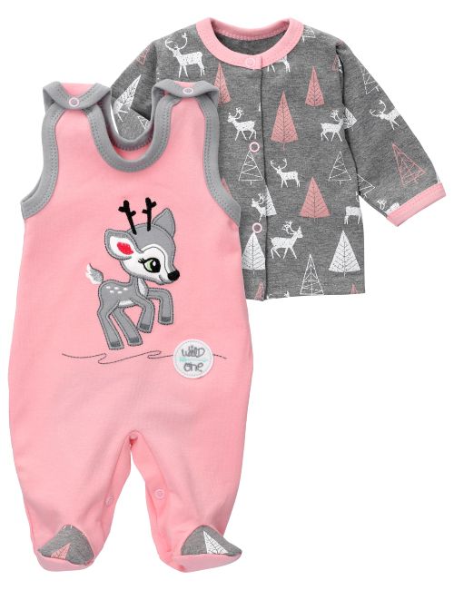 Koala Baby 2 Teile Set Rentier grau