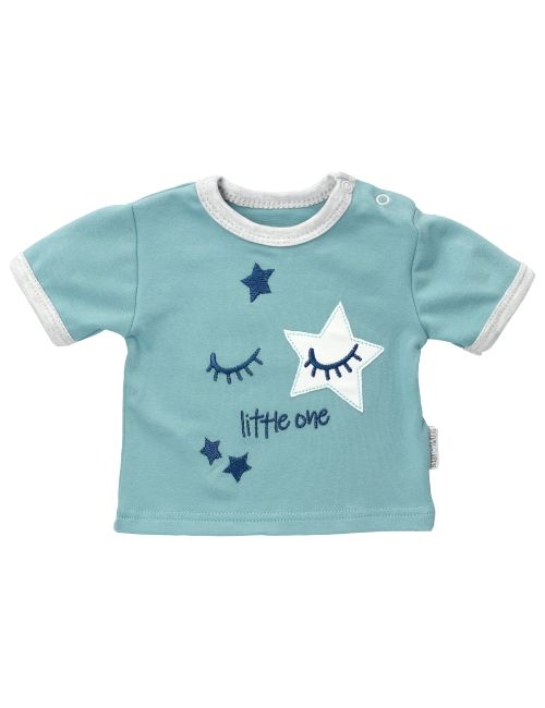 Baby Sweets T-Shirt Sterne Lieblingsstücke hellblau 56 (Neugeborene)