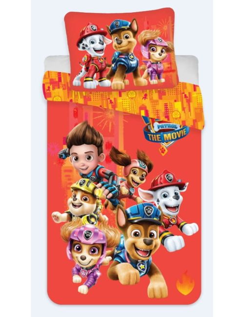 Paw Patrol Bettwäsche Paw Patrol 135x100 cm orange