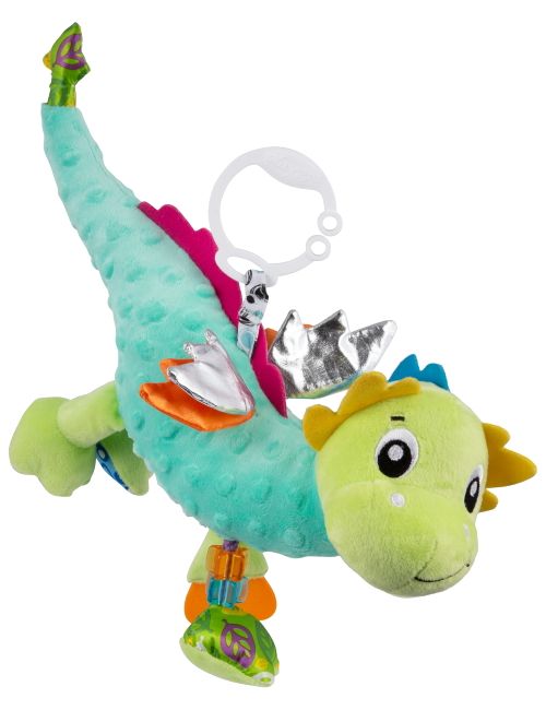 Playgro Sensory Friend Hängespielzeug Rassel 37 cm 0+ Monate bunt Drache Dusty