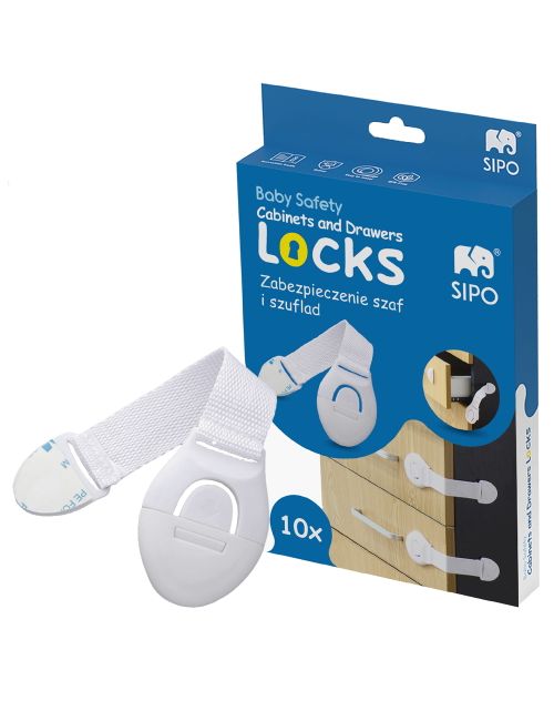 SIPO 10 pièces Bloque tiroirs Blanc