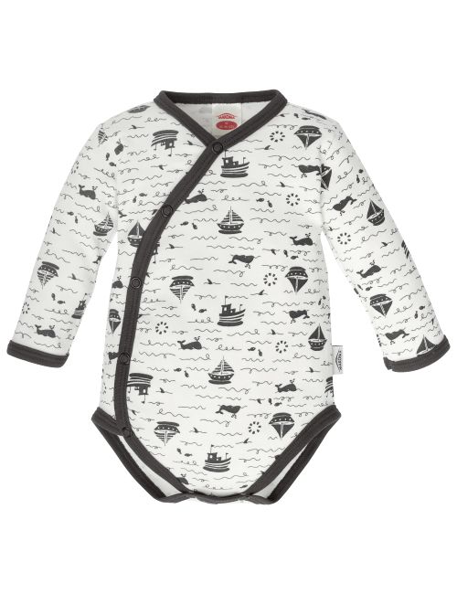 Makoma Body croisé Maritime 0-6 mois Blanc 3-6M (68 cm)
