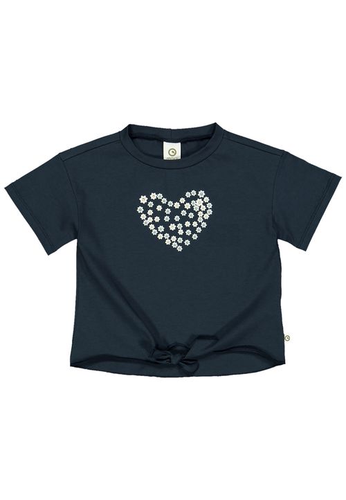 Müsli by Green Cotton T-Shirt Unifarben dunkelblau 104