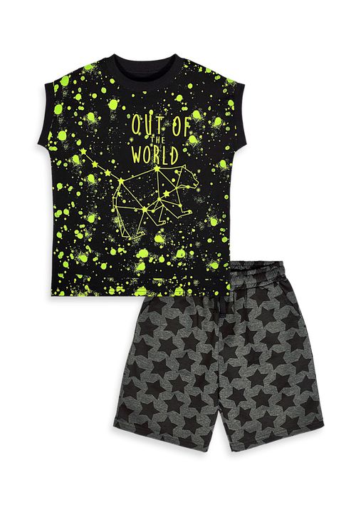 Denokids Print schwarz 98