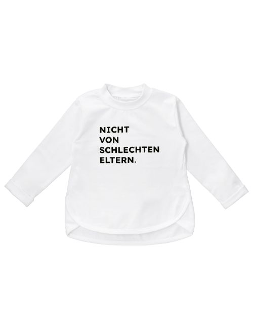 Baby Sweets Langarmshirt Nicht von schlechten Eltern Grüße, Gemüse weiß 80 (9-12 Monate)