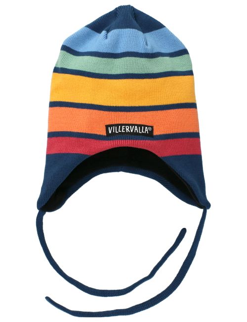 Villervalla Beanie Mütze Streifen bunt Chamonix 46/48