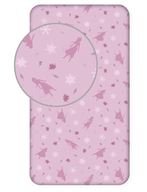 Disney Spannbettlaken Frozen 90x200 cm rosa