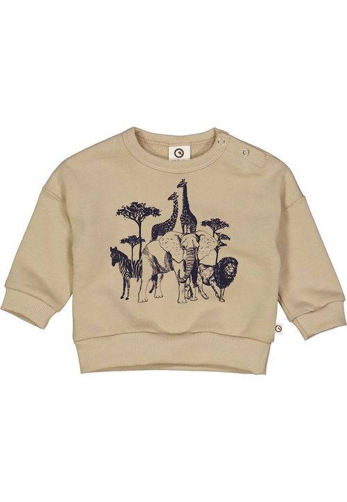 Müsli by Green Cotton Babysweatshirt Print beige 56