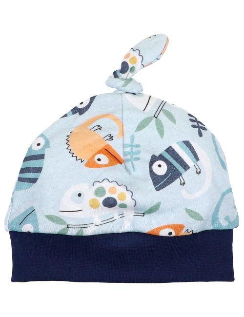 NINI Mütze Chamäleon blau 38-40 cm