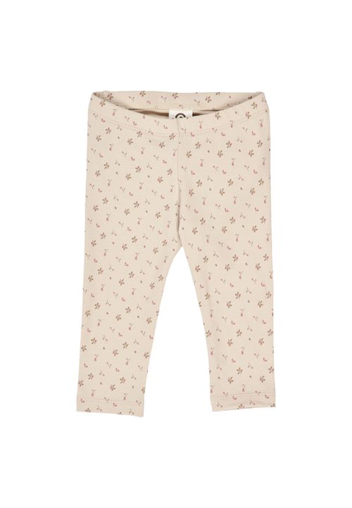 Müsli by Green Cotton Babyleggings Blumen beige 68