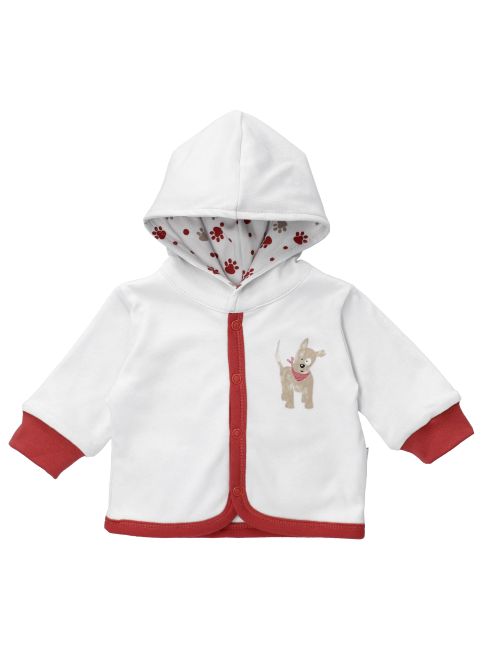 Baby Sweets Veste réversible Chien Little Paw Rouge 6-9M (74 cm)