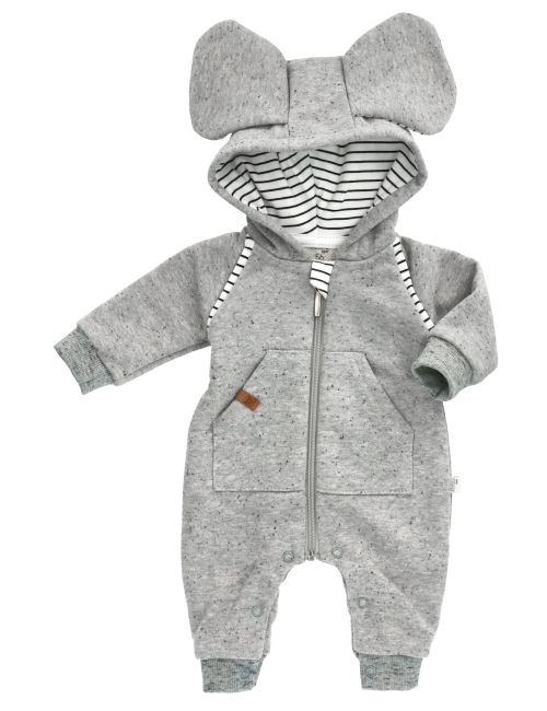 Koala Baby Grenouillère Boucle Rayures Blanc 3-6M (68 cm)