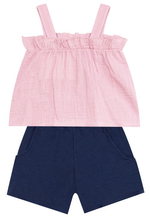 Zweiteiler Mädchen pink 104