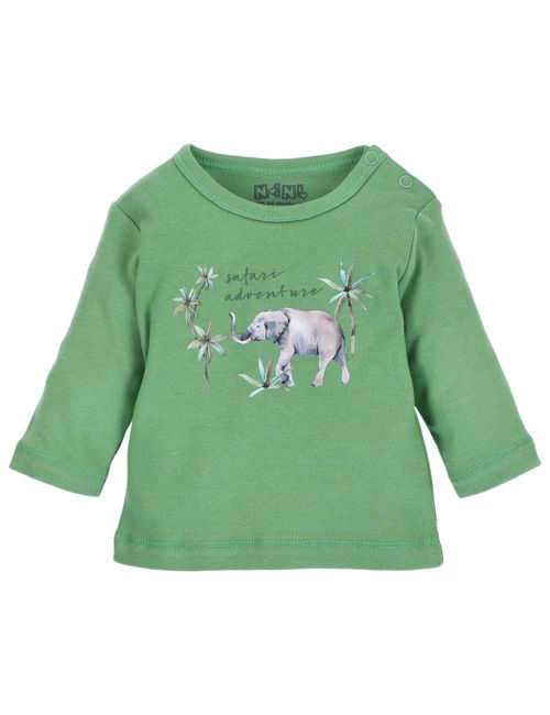 NINI T-shirt à manches longues Éléphant Vert