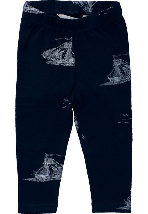 Ebbe Kids Leggings Schiff navy blau 74 (6-9 Monate)