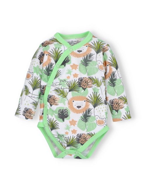 NINI Wickelbody Löwe grün