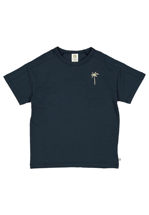 Müsli by Green Cotton T-Shirt Unifarben dunkelblau 104