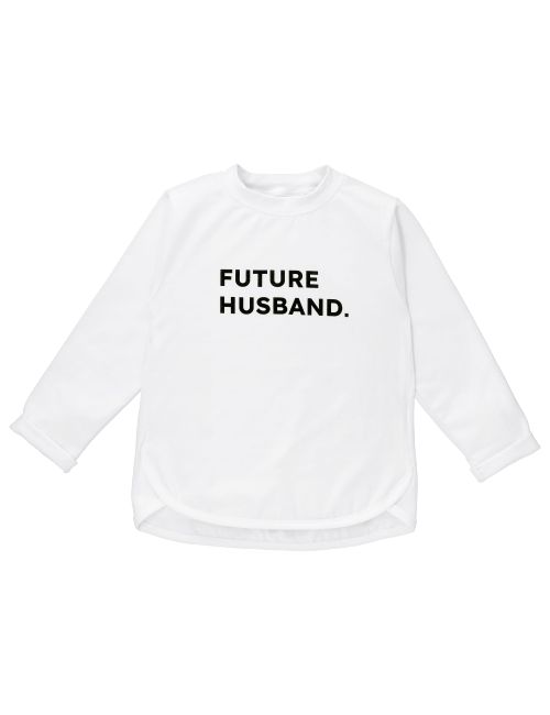 Baby Sweets T-shirt à manches longues Future Husband Maria König Blanc 9-12M (80 cm)
