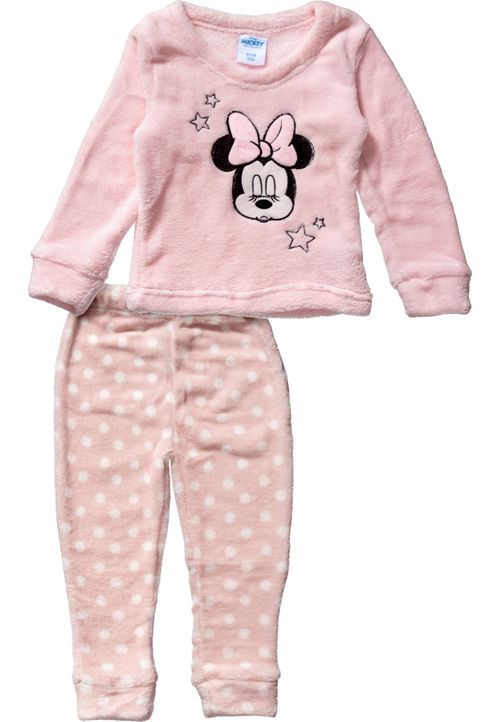 Disney Schlafanzug Punkte rosa 92/98