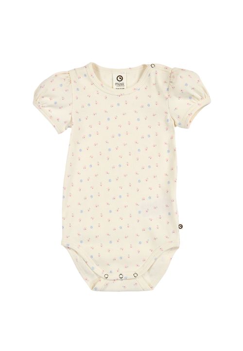 Green Cotton Kurzarmbody creme 56