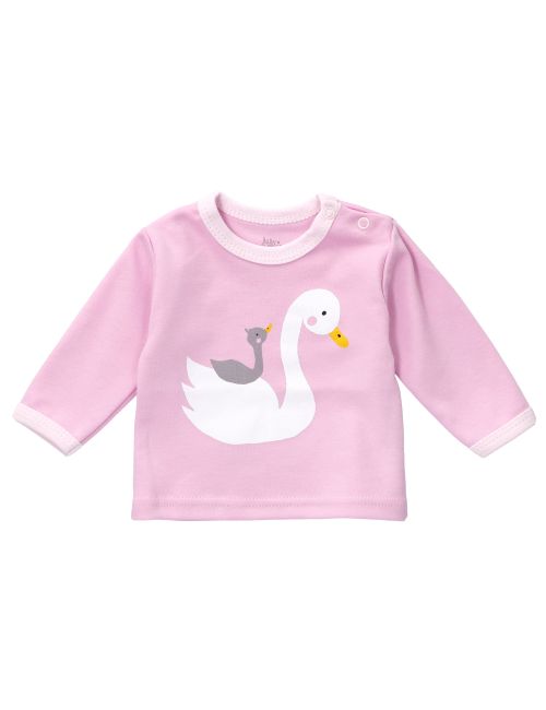 Baby Sweets T-shirt à manches longues Cygne Lovely Swan Blanc Naissance (56 cm)