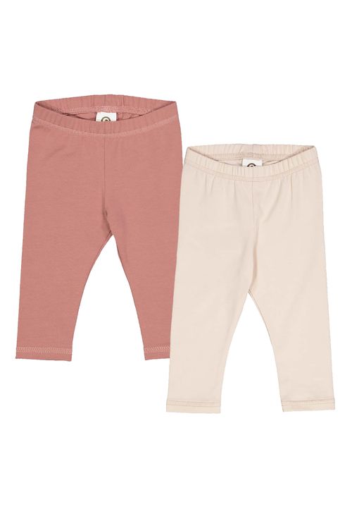 Müsli by Green Cotton Babyleggings Unifarben rosa 68