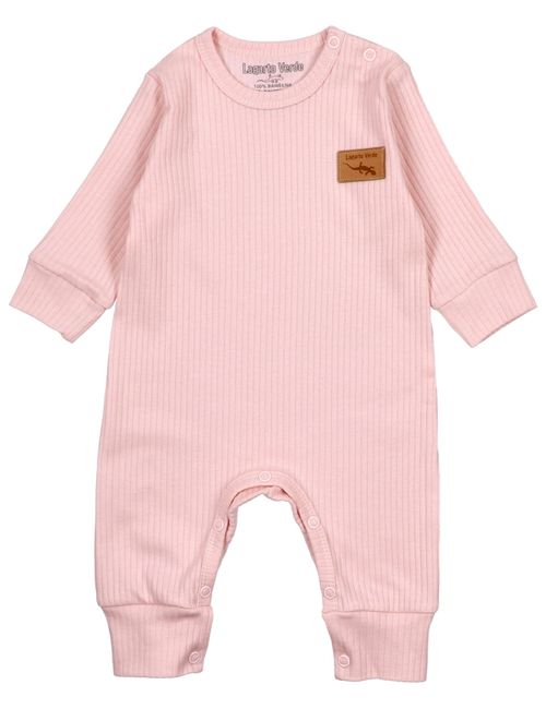 Lagarto Verde Strampler Eidechse Gerippt rosa 62 (0-3 Monate)