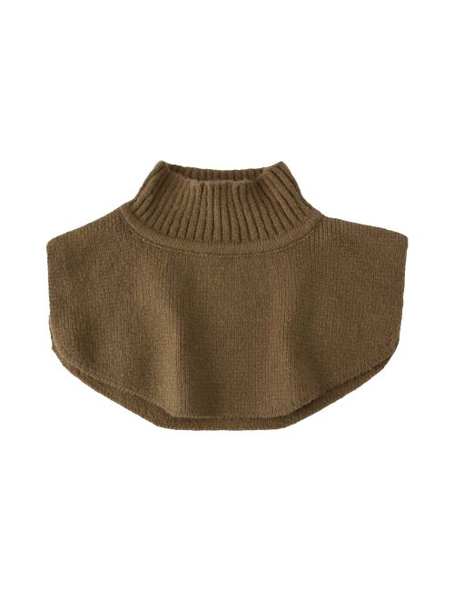 BabyMocs Schal Strick dunkelbraun Onesize Eltern