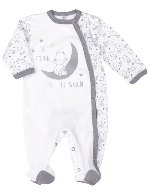 Baby Sweets Schlafanzug Bär A Star Is Born Sterne weiß 74 (6-9 Monate)