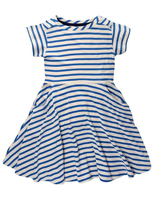 Ebbe Kids Kleid Streifen blau 122 (6-7 Jahre)