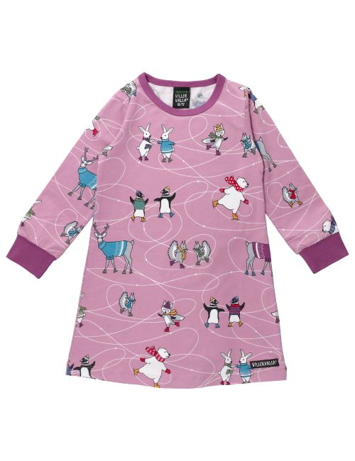 Villervalla Nachthemd Eislauf rosa