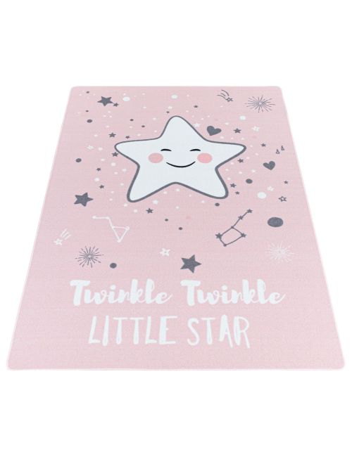 Teppich Star Sterne rosa 140x200