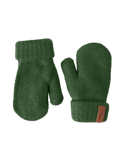 BabyMocs Handschuhe Fleece grün Onesize Kinder