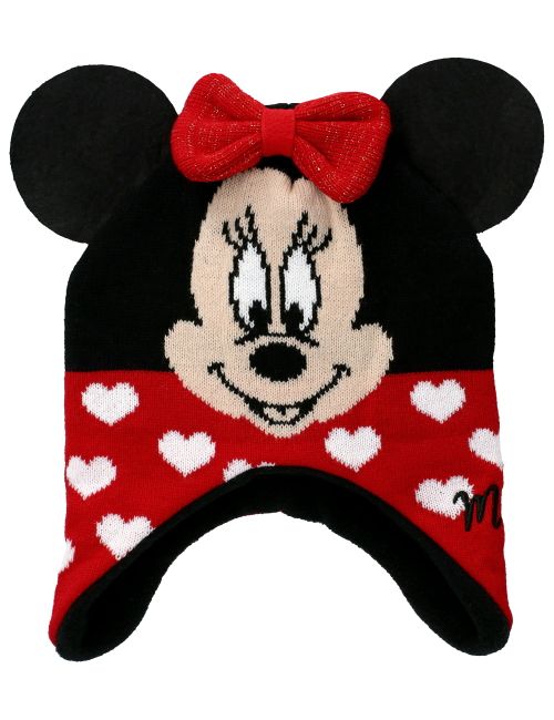 Disney Bonnet d'hiver Minnie Mouse Rouge 46-48cm