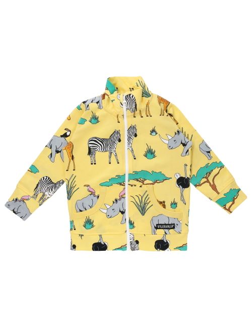 Villervalla Jacke Safaritiere gelb 98 (2-3 Jahre)