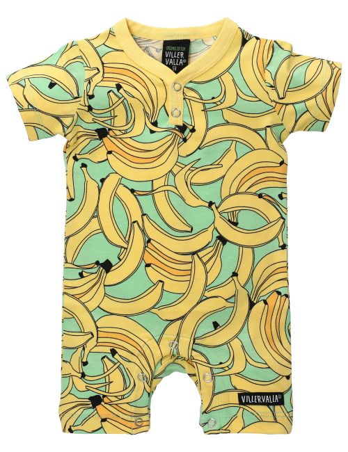 Villervalla Strampler banane 56 (Neugeborene)