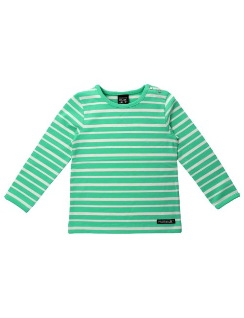 Villervalla Langarmshirt Streifen kaktus 134 (8-9 Jahre)