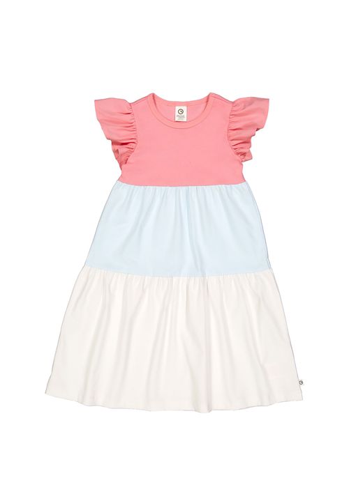 Müsli by Green Cotton Kleid Bunt rosa 98