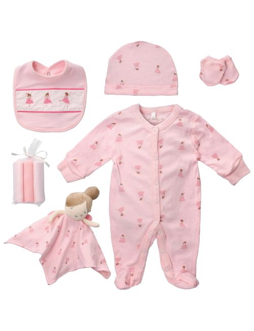 Rock A Bye Baby Boutique 8 Teile Set Fee rosa 50/56 (Neugeborene)