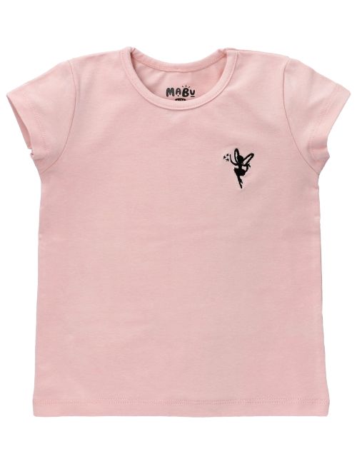 MaBu Kids Shirt Fairy rosa 116 (5-6 Jahre)