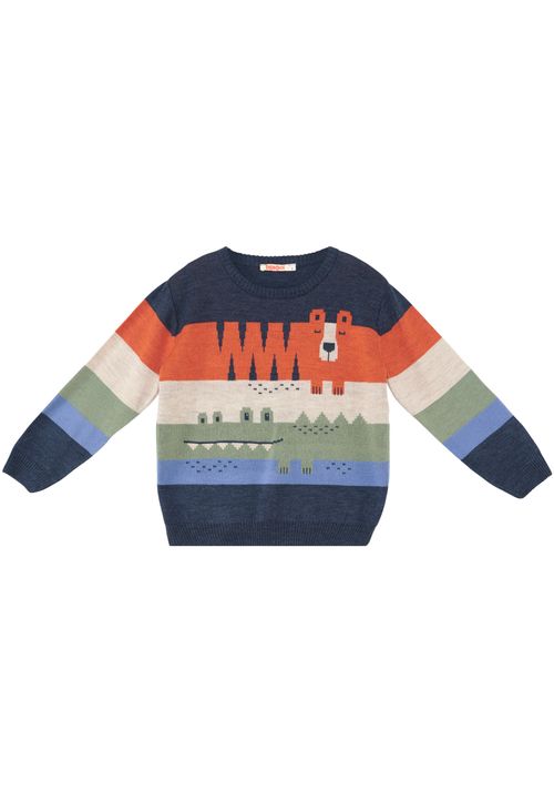Jumper Jungen dunkelblau 104