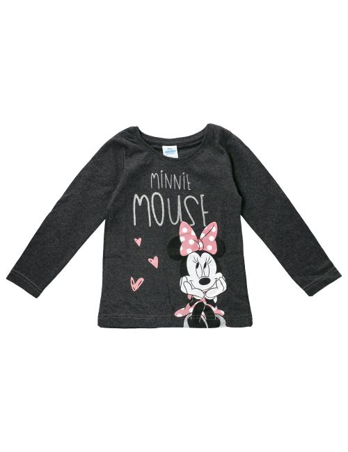 E Plus M Langarmshirt Minnie Mouse dunkelgrau 122 (6-7 Jahre)