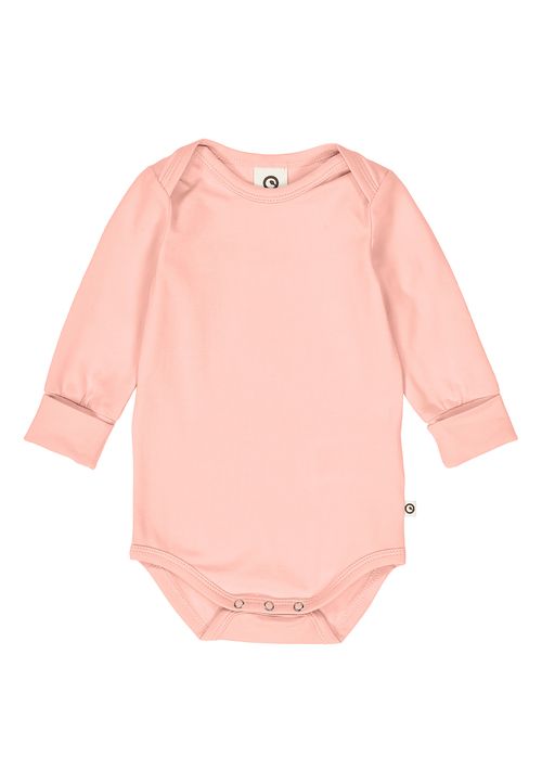 Green Cotton Langarmbody rosa 56