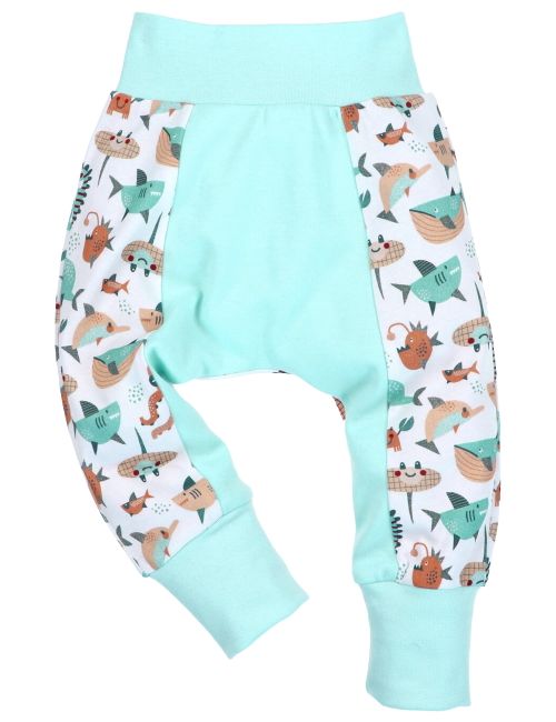 NINI Pantalon Bleu clair