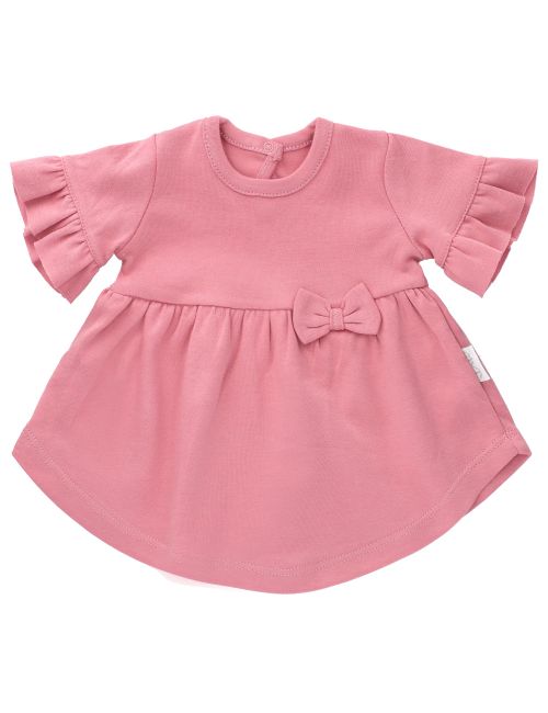 Baby Sweets Kleid Schleife Rüschen pink 80 (9-12 Monate)