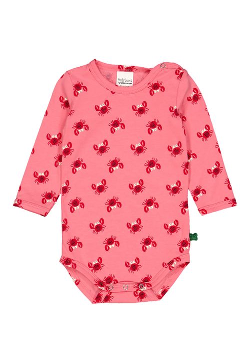 Fred s World by Green Cotton Langarmbody Print pink 68