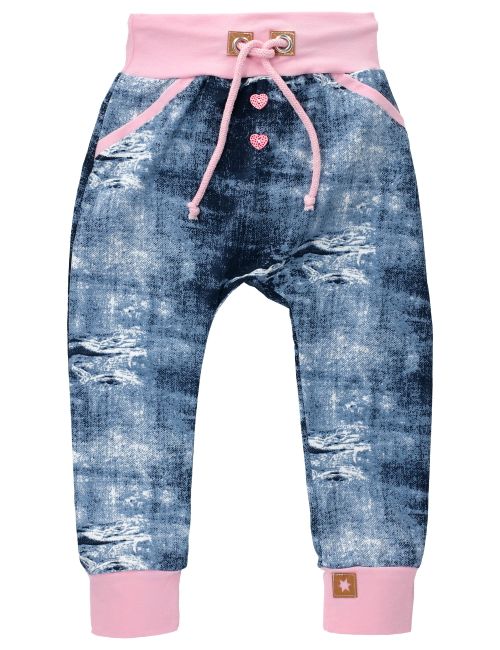 Land-Juwelen Hose Jeans Handmade blau 134 (8-9 Jahre)