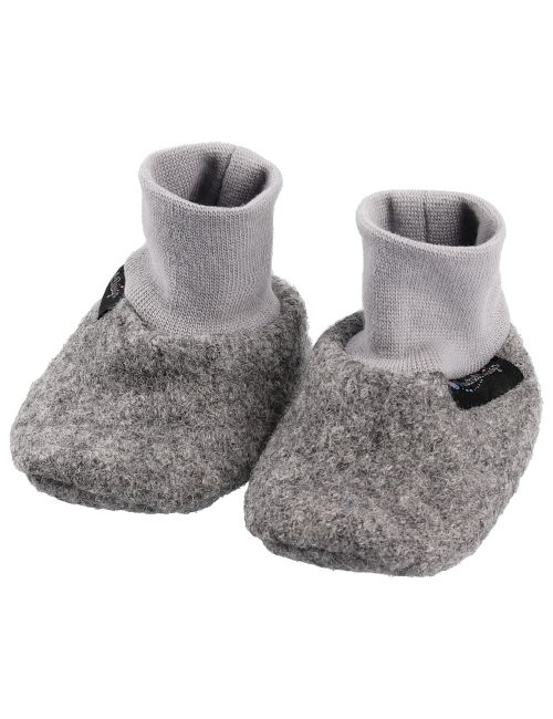 Puschel-Design Schuhe grau Onesize Baby 19-20